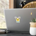 Duckgeons and Dragons Druid, DnD Duck, Cute DnD Sticker, DnD Class Druid, DnD Class Sticker, Matte Sticker