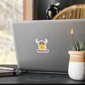 Duckgeons and Dragons Barbarian, DnD Duck, Cute DnD Sticker, DnD Class Barbarian, DnD Class Sticker