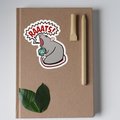 Glossy Rat 1 Sticker, Funny TTRPG Sticker, TTRPG Sticker, Nerdy Sticker, Rat Sticker, Glossy Sticker