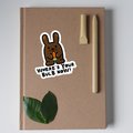 Glossy Where's Your Bulb Now Sticker, Lapin Sticker, A Crown of Candy, Dnd Sticker, Glossy Sticker