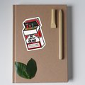 Glossy Fig and the Cig Figs Sticker, Fantasy High Sticker, dimension 20 sticker, dnd sticker, glossy sticker