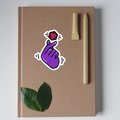 kpop heart d20 sticker, d20 sticker, kpop sticker, d20, dnd, dnd sticker, cute dnd sticker, glossy sticker