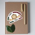 you just mamma'd your last mia sticker, d20 sticker, nat 1 sticker, funny dnd sticker, italian meme sticker, glossy sticker