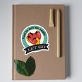 you're not an eagle sticker, let go sticker, the fix, dnd sticker, dimension20, glossy sticker