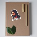 I saw your AO3 history jesus sticker, funny jesus sticker, disappointed jesus sticker, meme sticker, funny sticker, glossy sticker