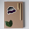 ace d20 sticker, asexual sticker, dnd sticker, D20, dnd, gift for dnd players, glossy sticker