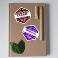 custom dnd class sticker, personalized dnd sticker, dnd party gifts, custom dnd stickers, dnd class sticker, gift for dnd player