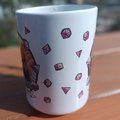 custom dungeon dog mug, custom pet mug, custom dnd mug, gift for pet owner, gift for dnd players, RPG Mug gift, personalized pet gift,
