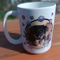 custom dungeon dog mug, custom pet mug, custom dnd mug, gift for pet owner, gift for dnd players, RPG Mug gift, personalized pet gift,