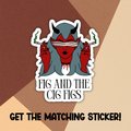 Fig and the Cig Figs Sweatshirt, Dimension 20 Sweatshirt, Fantasy High Sweatshirt, Gift for Dimension 20 Fans, DnD Player Gift