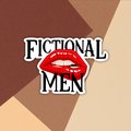 Fictional Men Sticker, Men written by Women, Funny Booklover sticker, cute bookworm gift