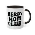 Nerdy Mom Club Mug, Gift for Mother's Day, Nerdy Mom, Funny Gift, RPG Player Gift, Game Master Gift