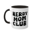 Nerdy Mom Club Mug, Gift for Mother's Day, Nerdy Mom, Funny Gift, RPG Player Gift, Game Master Gift