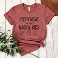 Nerdy Mom Shirt, Gift for Nerdy Mom, Witchy Mom Shirt, Funny Mom Shirt, Wizard Shirt, Witch Shirt, Mother's Day Gift