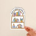 home is where my books are, booklover sticker, booklover gifts, gift for reader, booklover accessories, cute booklover gift