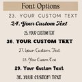 custom text sticker, personalized sticker, custom sticker gift, custom label