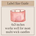 world's best fiancee candle label, candle label, engagement gift, funny candle label, wedding gift, gift for bride