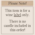 custom wine label for occasions, pairs well with custom text wine label, personalized wine label, personalized message, gift for friend