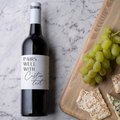 custom wine label for occasions, pairs well with custom text wine label, personalized wine label, personalized message, gift for friend