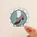 Funny Regency Sticker, Smut Reader Sticker, Romance Lover, Bookworm, Spicy Book Reader, Regency, Victorian