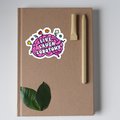 live laugh lobotomy sticker, brain sticker, funny meme sticker, gift for friend, dark humor
