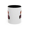 lesbian flag d20 dice mug, keep rolling, rpg dice mug, cute ttrpg gift, nerdy mug gift