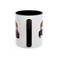 lesbian flag d20 dice mug, keep rolling, rpg dice mug, cute ttrpg gift, nerdy mug gift
