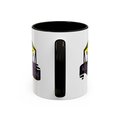 nonbinary flag d20 dice mug, keep rolling, rpg dice mug, cute ttrpg gift, nerdy mug gift, NB pride flag mug