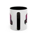 bisexual flag d20 dice mug, keep rolling, rpg dice mug, cute ttrpg gift, nerdy mug gift, bi pride flag mug