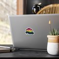 Matte Pan D20, D20 sticker, LGBTQ Sticker, Nerdy Sticker, UV, Water, and Scratch Resistant, Matte Sticker
