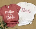 Heather Mauve and Mother of the Bride Shirts, Bachelorette Shirts, Bridal Party Group Shirts, Gift for Bride, Engagement Gift