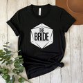 Nerdy Bride and Bridesmaids shirts, Bachelorette Shirts, TTRPG Player Gift, Bride Shirt, Wedding Shirt, Gift for Nerdy Bride