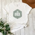 Sage Nerdy Bride and Bridesmaids shirts, Bachelorette Shirts, TTRPG Player Gift, Bride Shirt, Wedding Shirt, Gift for Nerdy Bride