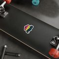 Matte Pan D20, D20 sticker, LGBTQ Sticker, Nerdy Sticker, UV, Water, and Scratch Resistant, Matte Sticker