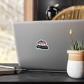 Matte Trans D20, D20 sticker, LGBTQ Sticker, Nerdy Sticker, UV, Water, and Scratch Resistant, Matte Sticker