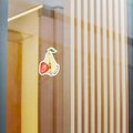 Matte Eat More Fruit sticker, Vagina Sticker, Funny Sticker, UV, Water, and Scratch Resistant, Matte Sticker
