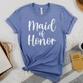 Lavender Blue Bride and Maid of Honor Shirts, Bachelorette Shirts, Bridal Party Group Shirts, Gift for Bride, Engagement Gift