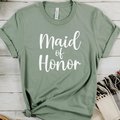Sage Bride and Maid of Honor Shirts, Bachelorette Shirts, Bridal Party Group Shirts, Gift for Bride, Engagement Gift