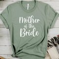 Sage Bride and Mother of the Bride Shirts, Bachelorette Shirts, Bridal Party Group Shirts, Gift for Bride, Engagement Gift