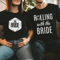 Nerdy Bride and Bridesmaids shirts, Bachelorette Shirts, TTRPG Player Gift, Bride Shirt, Wedding Shirt, Gift for Nerdy Bride