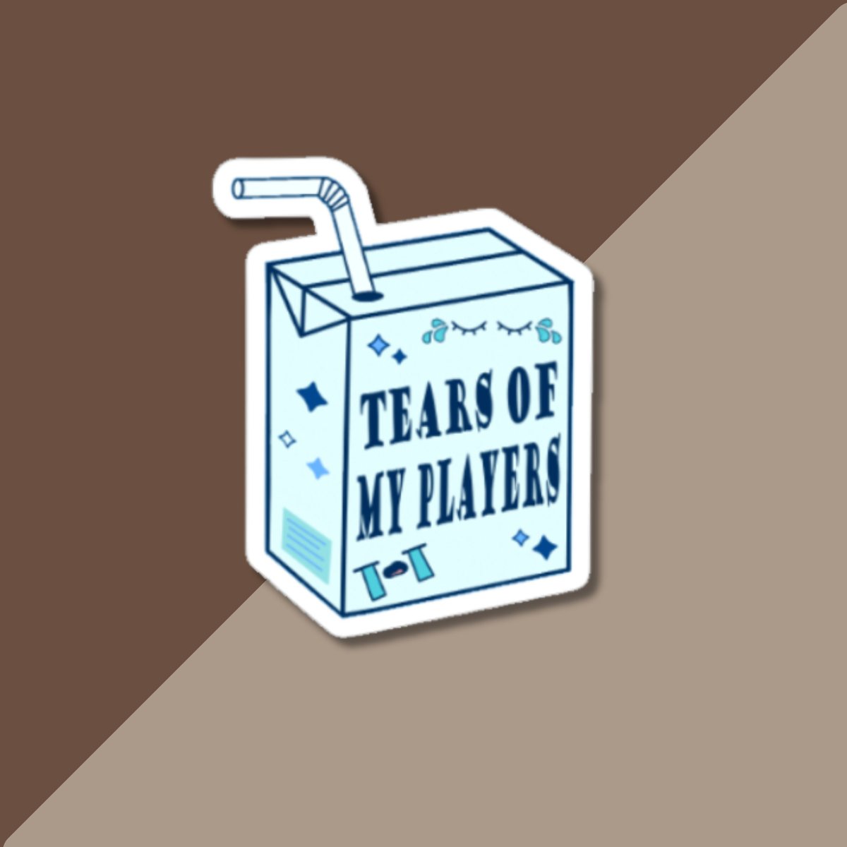 Tears of my players sticker, juicebox sticker, dnd sticker, gift for DM, Dungeon Master Gift, Funny DM Gift, Funny DnD Sticker