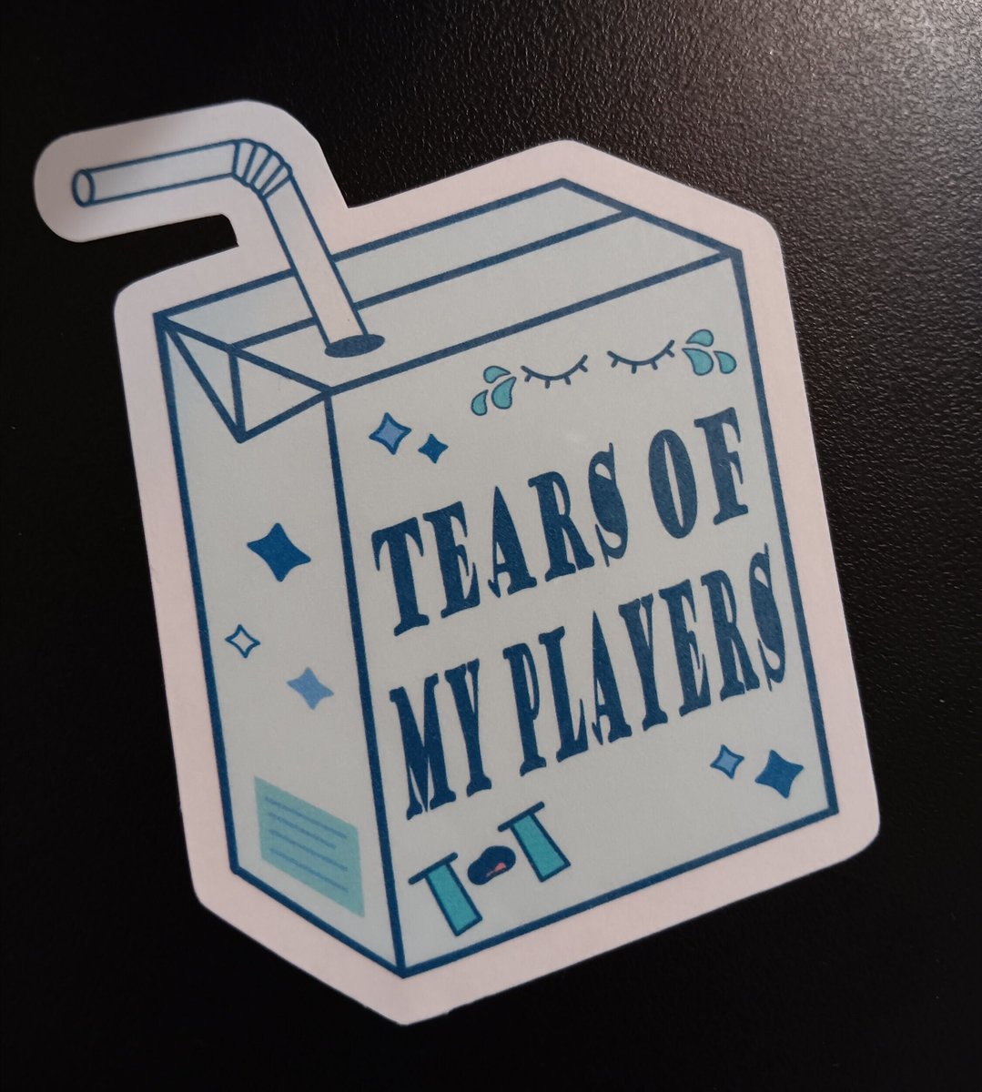 Tears of my players sticker, juicebox sticker, dnd sticker, gift for DM, Dungeon Master Gift, Funny DM Gift, Funny DnD Sticker