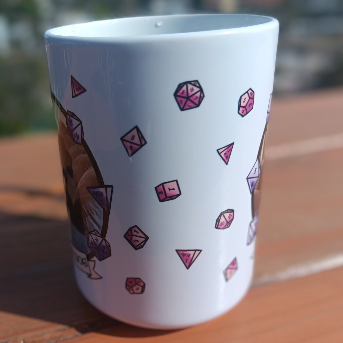 custom dungeon dog mug, custom pet mug, custom dnd mug, gift for pet owner, gift for dnd players, RPG Mug gift, personalized pet gift,