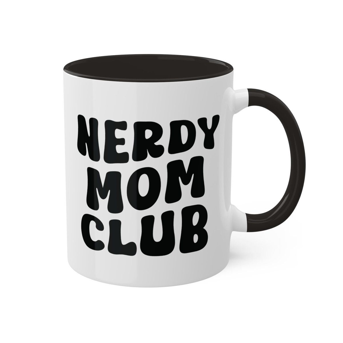 Nerdy Mom Club Mug, Gift for Mother's Day, Nerdy Mom, Funny Gift, RPG Player Gift, Game Master Gift