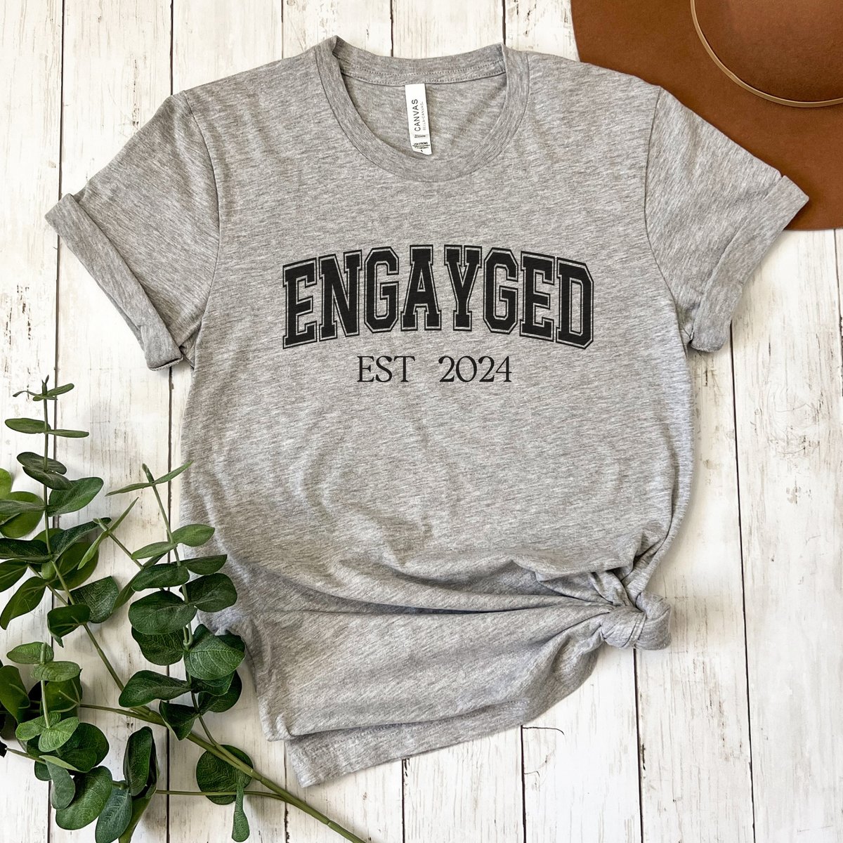 Custom Engayged Shirt, Gay Wedding, Lesbian Wedding, LGBTQ, Sapphic, Engagement Shirt