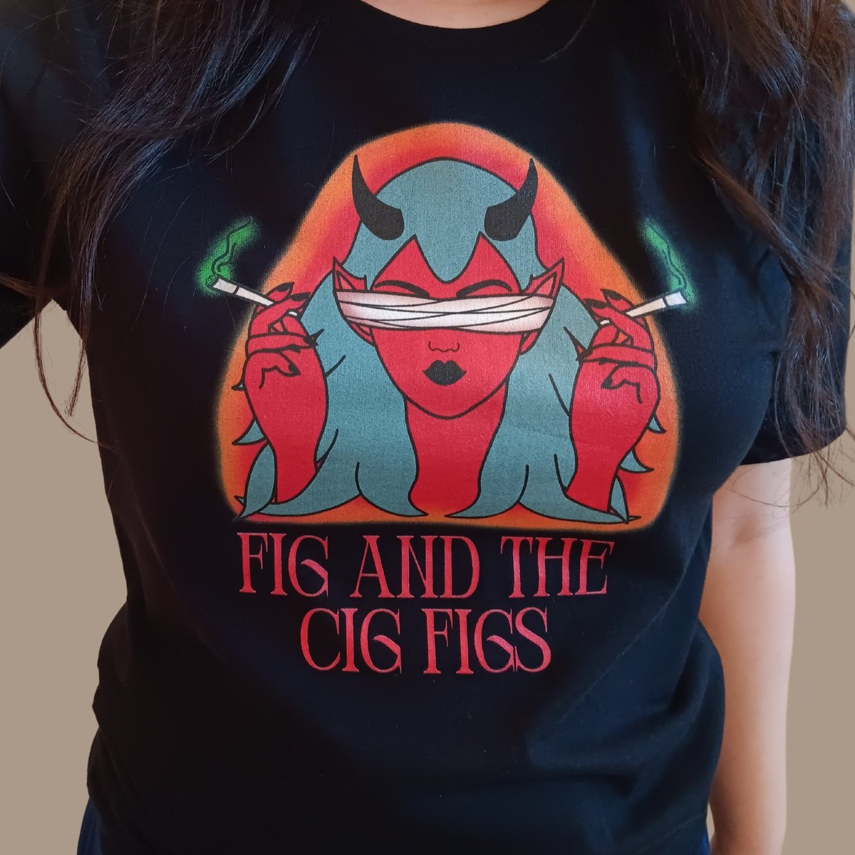 Soft-Style Fig and the Cig Figs Band Shirt