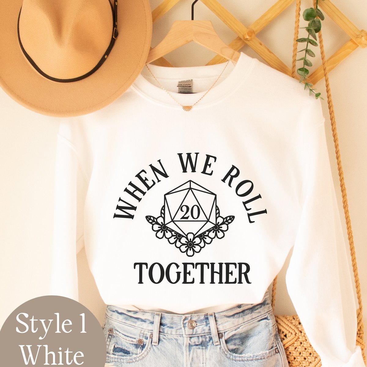 Nerdy Couple Sweatshirt, Matching Nerdy Marriage Sweatshirts, Couple Shirts, Roll with Advantage, Friendship Shirts, RPG Player Gift