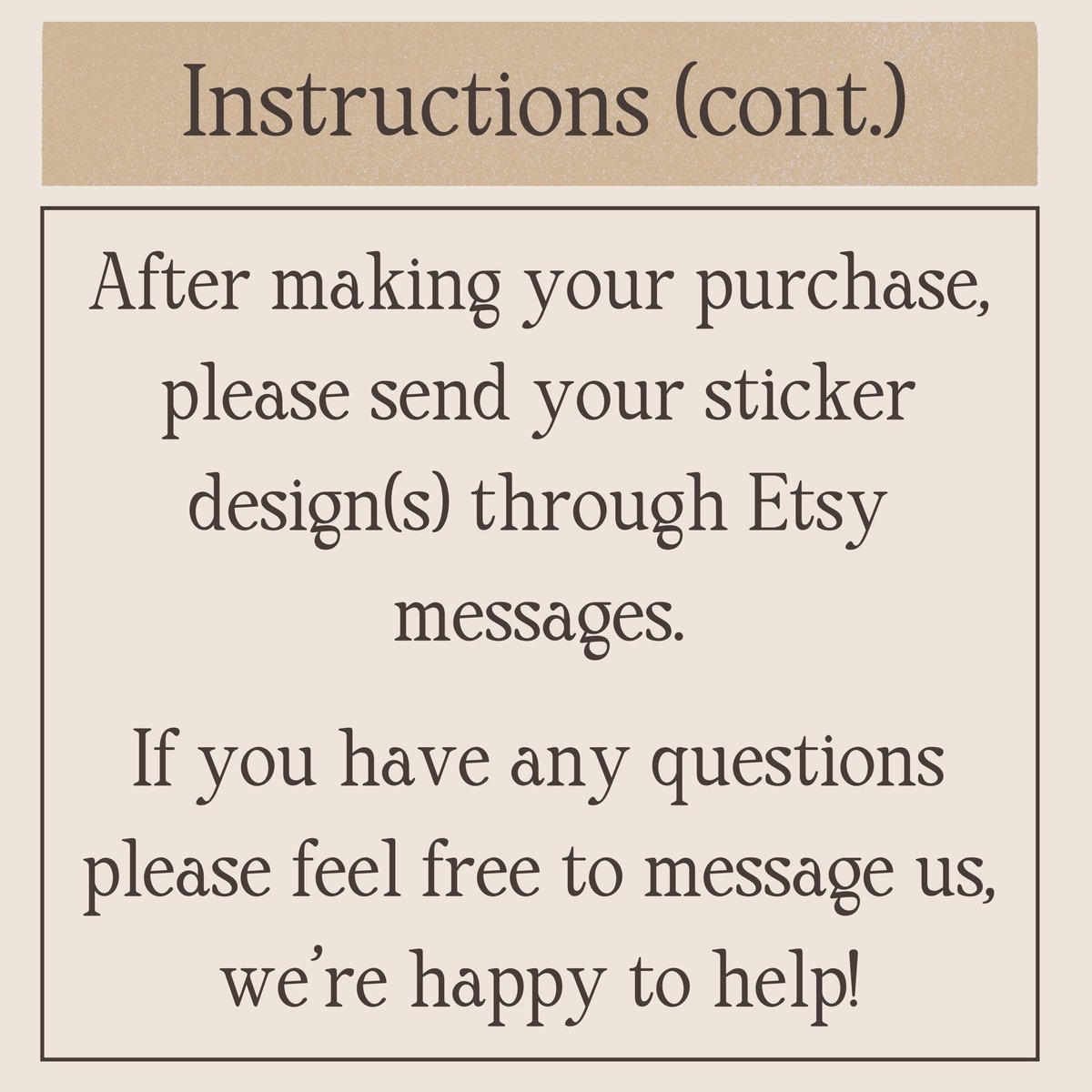 custom kiss cut sticker, personalized sticker, your designs as a sticker