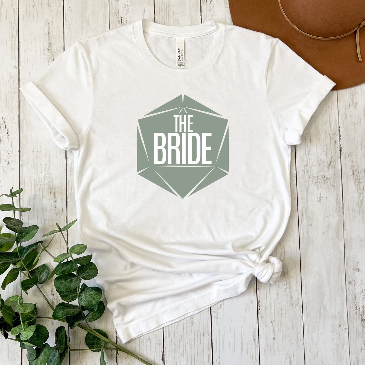 Sage Nerdy Bride and Bridesmaids shirts, Bachelorette Shirts, TTRPG Player Gift, Bride Shirt, Wedding Shirt, Gift for Nerdy Bride