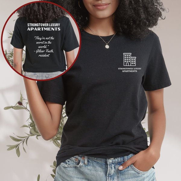 Strongtower Luxury Apartments Shirt, Fantasy High Shirt, Dimension 20 Shirt, Fantasy High Fan Shirt, Funny DnD Shirt